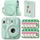 Набор камера Fujifilm Instax Mini 13 Lagoon Green, Фотобумага 100шт, Чехол, Фотоальбом 64 фото Зеленый (Подарочная упаковка) - изображение 1