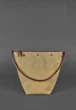 Кожаная плетеная женская сумка BlankNote Пазл бордовая Krast BN-BAG-32-VIN - изображение 3