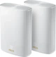 Mesh-система ASUS ZenWiFi AX Hybrid XP4 (2 шт.) / AX1800 Wi-Fi 6 + AV1300 Powerline / До 510 м² / AiProtection Pro / Белый (102272674) - изображение 1