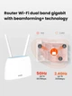 Маршрутизатор Tenda 4G09 AC1200 4G LTE Белый (102199689) - Уценка - изображение 4