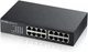 Коммутатор Zyxel GS1100-16/16 портов 10/100/1000 Мбит/с / Неуправляемый / Гигабитный / Безвентиляторный / Черный (102210620) - изображение 1