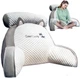 Подушка-спинка RIAS Good Lucky для сидіння з підлокітниками та валиком 70x50x25 см White-Grey (3_08665) - зображення 2