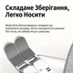 Подставка для ноутбука алюминиевая складная регулируемая с 6 уровнями наклона и противоскользящими накладками - изображение 3