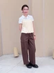 Поло женское Uniqlo 775035039 2XL Молочное (1162017190) - изображение 9