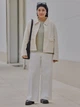 Куртка демисезонная женская Uniqlo 12793529 XS Молочная (1162142171) - изображение 6
