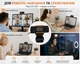 Веб-камера Okey HD 720P з автофокусом і мікрофоном, USB, для відеозв'язку та онлайн-навчання Black/Orange - изображение 7