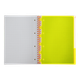 Книга канц. на спір. А4 120арк. # офс. BUROMAX NEON, пласт.обкл. з розділ. та перфорацією, помаранчева /BM.24349911-11/ - изображение 10