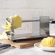 Ручная машинка для нарезки картофеля спираллю 25,5х14х12см Серебристая - изображение 2