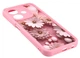 Чехол Shock Case Print для Oppo A3x 4G / 5G (CPH2681/CPH2641) бампер силиконовый цвет розовый с рисунком цветы - изображение 3