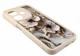 Чехол Shock Case Print для Oppo A3x 4G / 5G (CPH2681/CPH2641) бампер силиконовый цвет бежевый с рисунком цветы - изображение 3