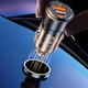 Автомобільний зарядний пристрій REMAX Walking Series 75W PD+QC 1C+1A Fast Car Charger RCC360 Black - зображення 3