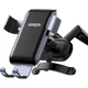 Автотримач для телефона UGREEN LP274 Gravity Phone Holder for Round Air Vent gray - изображение 1