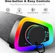 Компьютерные колонки SOULION R30 Plus USB/Bluetooth, саундбар для ПК и ноутбука, стереодинамики, RGB-подсветка, серые - изображение 2