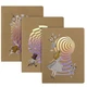 Набір блокнотів Moleskine Cahier Alice Adventures in Wonderland 3 шт 8056711513782 - изображение 1