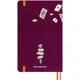 Записник Moleskine Alice Adventures in Wonderland середній / Нелінований Бордо 8056711513416 - изображение 8