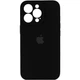 Чохол силіконовий Full Silicone Case for iPhone 16 Pro Black (з захистом камери) - изображение 1