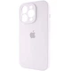 Чохол силіконовий Full Silicone Case for iPhone 16 Pro White (з захистом камери) - изображение 3