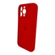 Чохол силіконовий Full Silicone Case for iPhone 16 Pro Red (з захистом камери) - изображение 3