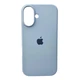 Чохол силіконовий Full Silicone Case for iPhone 16 Mist Blue (з закритим низом) - изображение 1