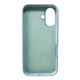 Чохол силіконовий Full Silicone Case for iPhone 16 Mist Blue (з закритим низом) - изображение 2