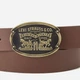 Ремень мужской из натуральной кожи Levi's 859938580 34 (102 см) Коричневый (1162094192) - изображение 3