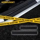 Наклейки на пороги Renault MEGANE IV Рено Меган 4 2015-2022 Колір Чорний Карбон Комплект 4 штуки - зображення 3