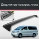 Спойлер дефлектор на люк Toyota Alphard Тойота Альфард козырек крыши - изображение 1