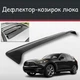 Спойлер дефлектор на люк Infiniti QX70 Інфініті КуІкс70 козирок даху - зображення 1
