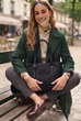 Сумка женская из натуральной кожи средняя ARTiS Bags 1689 703 Черная (6501013983) - изображение 2