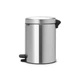 Бак для мусора с педалью Brabantia NewIcon Pedal Bin 5 л стальной 112645 (00800485) - изображение 4