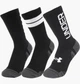 Носки Under Armour Ua Perf Tech Nov 3Pk Crew MD Чорний 1379515-002 - изображение 1