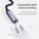 Кабель AUX Mini-jack 3.5 мм до Type-C Essager для iPhone Samsung Xiaomi Huawei Meizu Vivo Oppo Перехідник Аукс на Тайп-С USB-C для навушників 3.5 мм (48708) - зображення 3