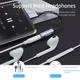 Кабель AUX Mini-jack 3.5 мм до Type-C Essager для iPhone Samsung Xiaomi Huawei Meizu Vivo Oppo Перехідник Аукс на Тайп-С USB-C для навушників 3.5 мм (48708) - зображення 6