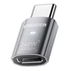 Переходник Essager USB Type-C M/F LED (8K 240W 40Gbps USB 4.0) Aluminium Straight (48997) - изображение 1