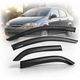 Дефлектори вікон вітровики Chevrolet Aveo T200 2002-2006 Седан Скотч 3M Voron Glass - изображение 1