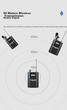 Беспроводной мини-микрофон Mailada WM8 Upgraded Mini Bee, крепление на камеру, микрофон для аудиозаписи, запись интервью на цифровую зеркальную камеру, микрофон для прямой трансляции на мобильный телефон, работает от батареек. - изображение 9