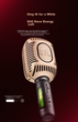 Микрофон JBL KMC650 беспроводной Bluetooth колонка-караоке «все в одном», розовое золото - изображение 7