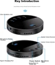 Микрофон NINTAUS Y08B всенаправленный Bluetooth для конференций беспроводной - изображение 7