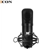 Микрофон Aiken iCON M5 конденсаторный с большой диафрагмой, для караоке и записи - изображение 6