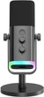 Мікрофон FIFINE AM8 USB настільний з RGB-підсвіткою, шумозаглушення, чорний - зображення 1