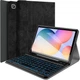 Чохол-клавіатура Wineecy чорний для Samsung Galaxy Tab S6 Lite 10.4 (2020/2022) SM-P610/P613/P615/P619 розкладка QWERTZ бездротова магнітна з підсвіткою - зображення 1