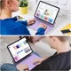 Клавиатура-чехол GOOJODOQ фиолетовый раскладка QWERTZ с трекпадом совместимость с iPad Pro 11 (1-4 поколение) iPad Air 4/5 (10.9") iPad Air 6 (11" 2024) - изображение 7
