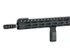 Легка вертикальна рукоятка Big Dragon M-LOK, Black/Gray - зображення 7