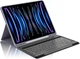 Чехол-клавиатура Occtingkind для iPad Pro 12.9" (2018-2022) Лавандовый С тачпадом раскладка QWERTZ (немецкая) - изображение 1