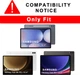Чохол-клавіатура SNOODU для Samsung Galaxy Tab S10+ (SM-X820/SM-X826B) Tab S9+ (SM-X810/X816B/X818U) Tab S9 FE+ (SM-X610/SM-X616) з тачпадом RGB підсвіткою QWERTZ чорний - зображення 2
