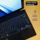 Клавиатура-чехол Seagtigau темно-серый Bluetooth QWERTZ (немецкая) для Microsoft Surface Pro 7+ 7 6 5 4 3 (12.3") - изображение 5