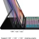 Чохол-клавіатура SNOODU для Samsung Galaxy Tab S10+ (SM-X820/SM-X826B) Tab S9+ (SM-X810/X816B/X818U) Tab S9 FE+ (SM-X610/SM-X616) з тачпадом RGB підсвіткою QWERTZ чорний - зображення 3