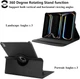 Чехол-книжка World biz для iPad Pro 13-Inch M4 (2024) A2925 / A2926 / A3007 с поворотной подставкой на 360 градусов и функцией Auto Wake/Sleep Красный - изображение 4