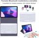 Клавиатура-чехол IVEOPPE для Lenovo Tab M10 Plus 3rd Gen 10.61" 2022 (TB-125FU/TB-128XU) Lenovo Xiaoxin Pad 2022 10.6" Lenovo K10 Pro Moto Tab G62 Violet Grey с раскладкой QWERTY и держателем для стилуса - изображение 3