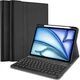 Чохол-клавіатура ProCase Чорний для iPad Air 11" (M4/M3/M2) iPad Air 5 Gen (10.9" 2022) iPad Air 4 Gen (10.9" 2020) Бездротова знімна QWERTY - зображення 1